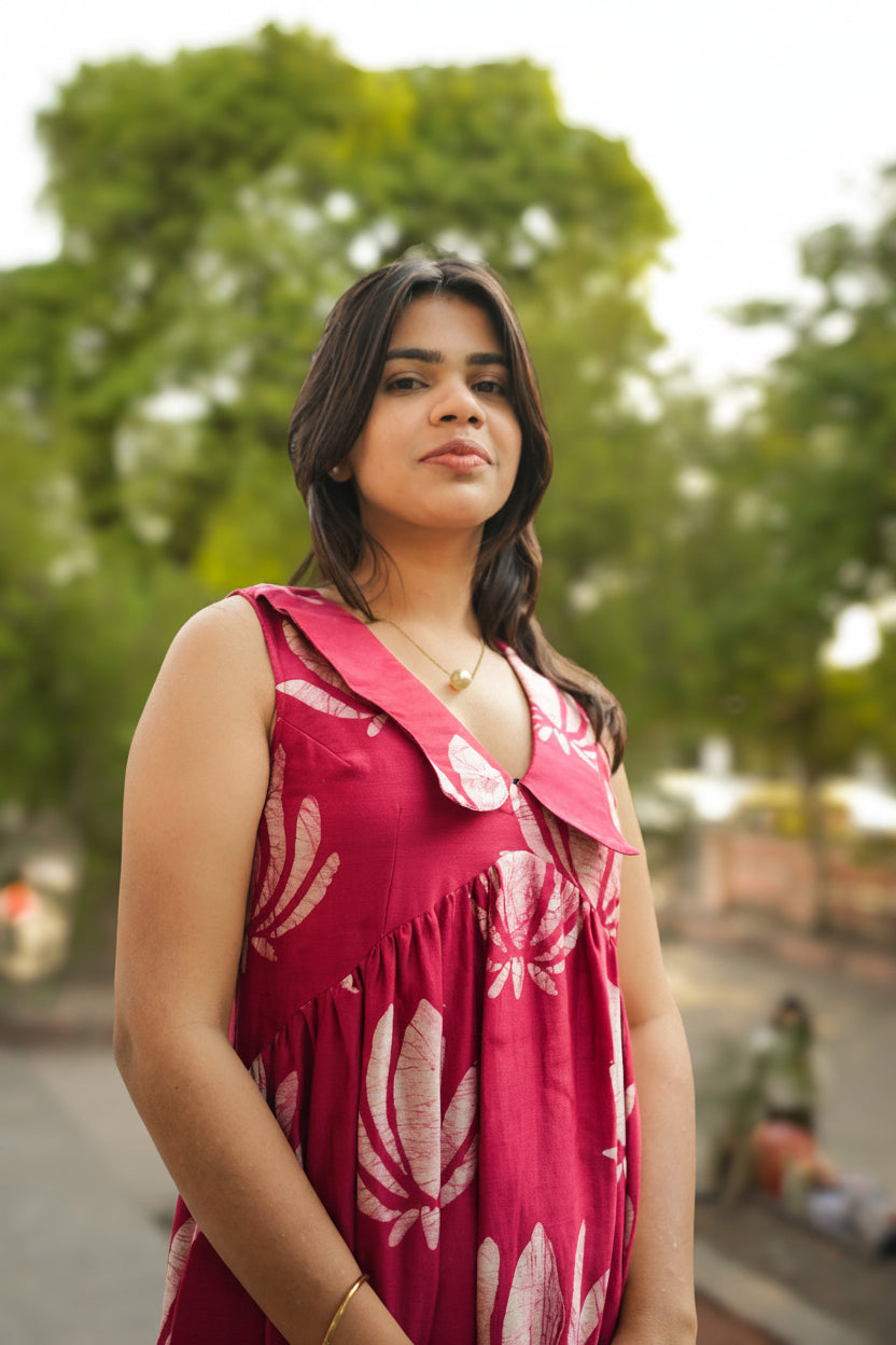 Rani Kamal Chanderi Maxi Dress