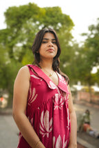 Rani Kamal Chanderi Maxi Dress